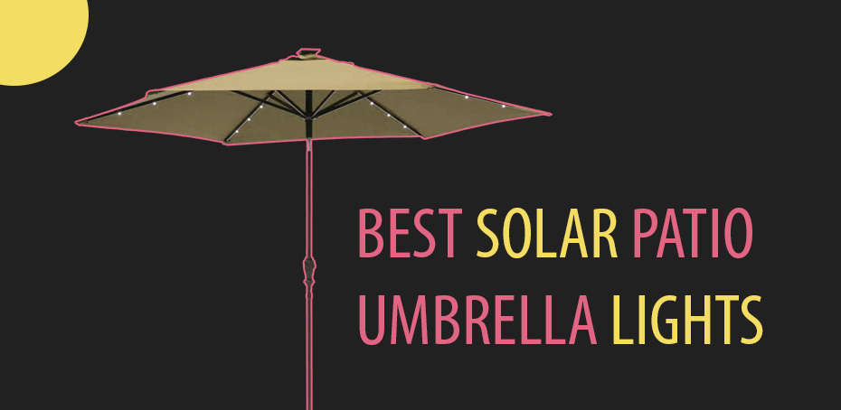 best patio umbrella lights